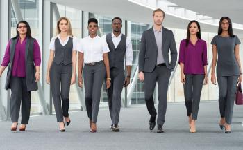 Corporate uniforms that reflect individual style