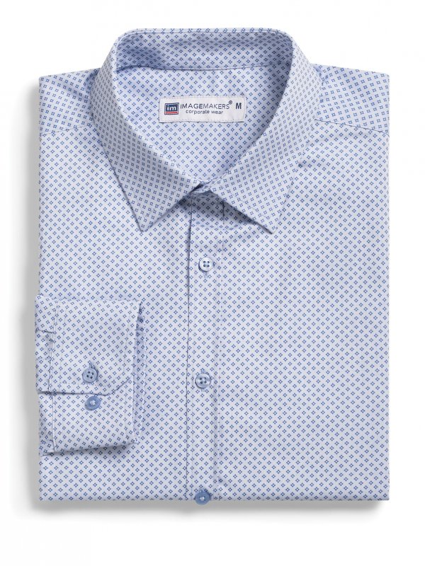 Shirts, Dean, Regatta: Fitted Long Sleeve Men's shirt, no front pocket.  Approx. 75cm